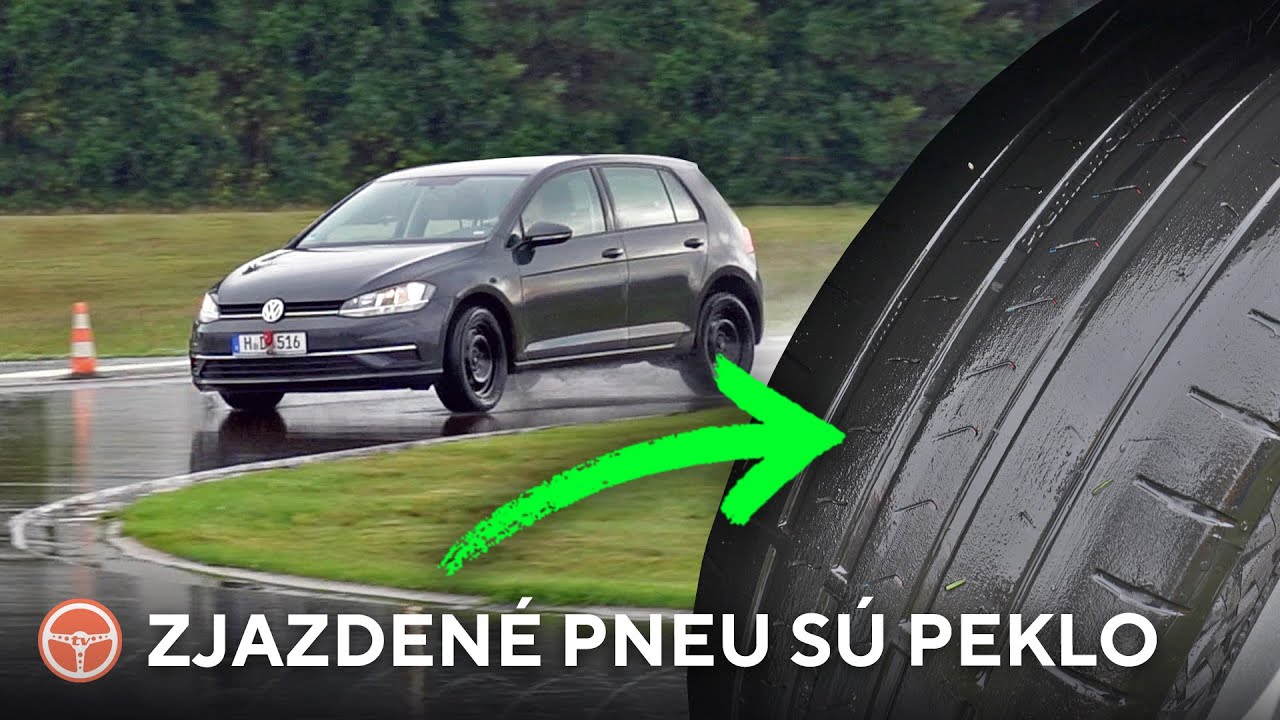 ZJAZDENÉ pneumatiky sú peklo. NEZABRZDÍŠ... Tu je dôkaz - volant.tv