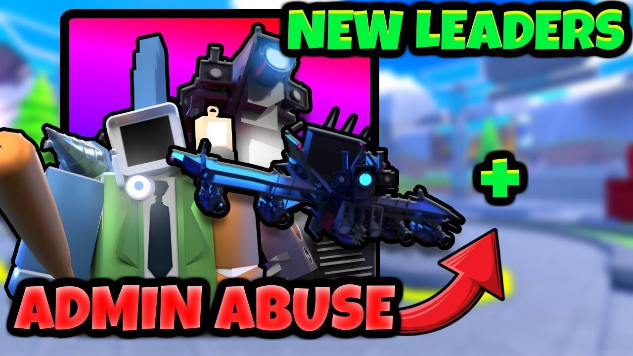 Admin Abuse, Getting New Leaders + Showcase! In Bathroom Tower Defense! Noob To Pro 3