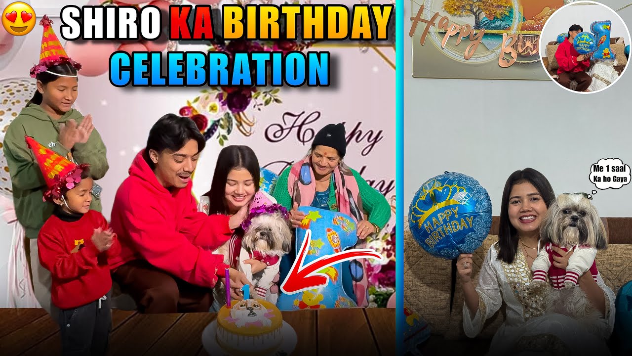 Shiro ka Grand Birthday Celebration🎉😍