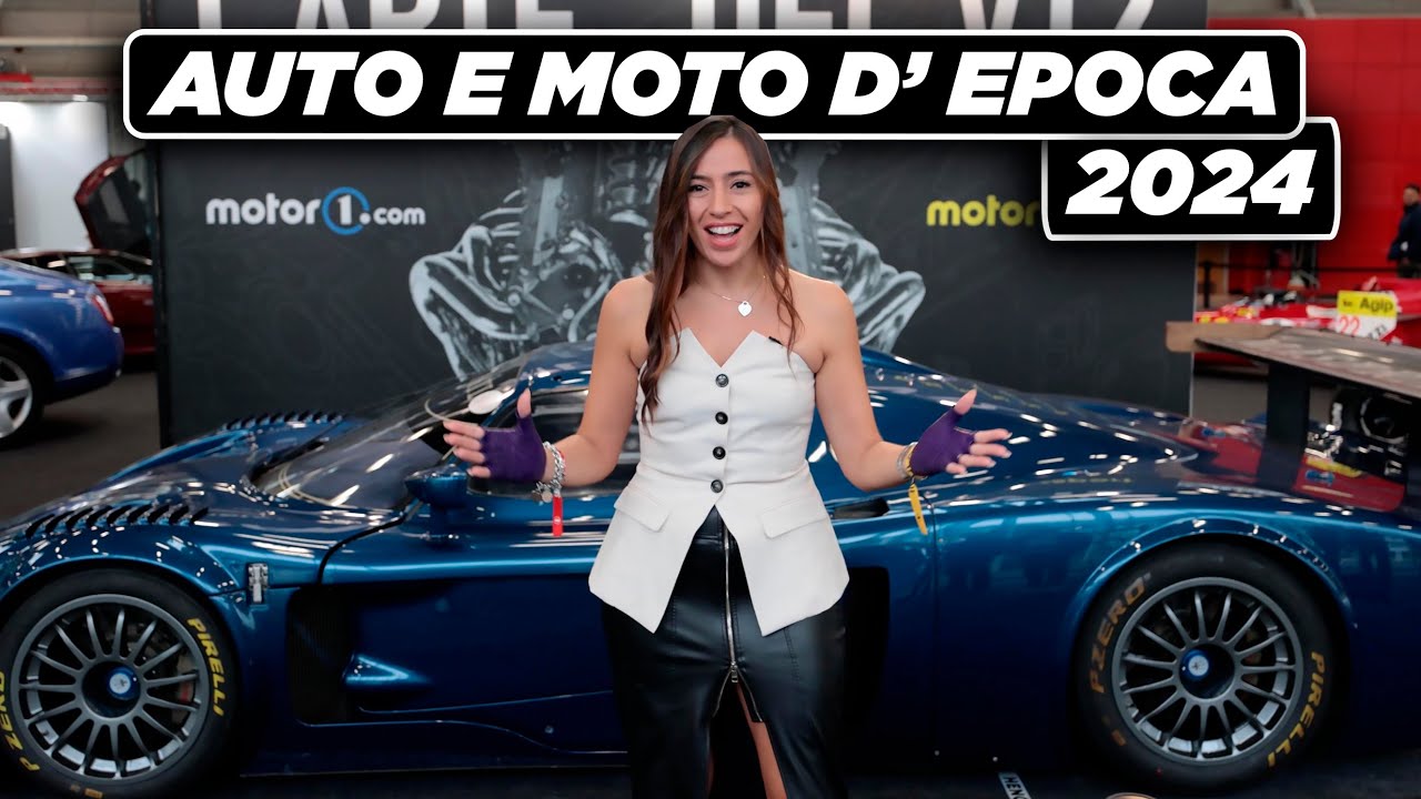 AUTO E MOTO D’EPOCA 2024 A BOLOGNA - Supercar di ogni epoca [Eng Sub]