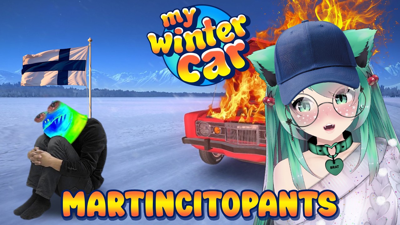 Repeatedly Killed in My Winter Car || BACK TO FINLAND || Mintzey Moon Reacts to Martincitopants