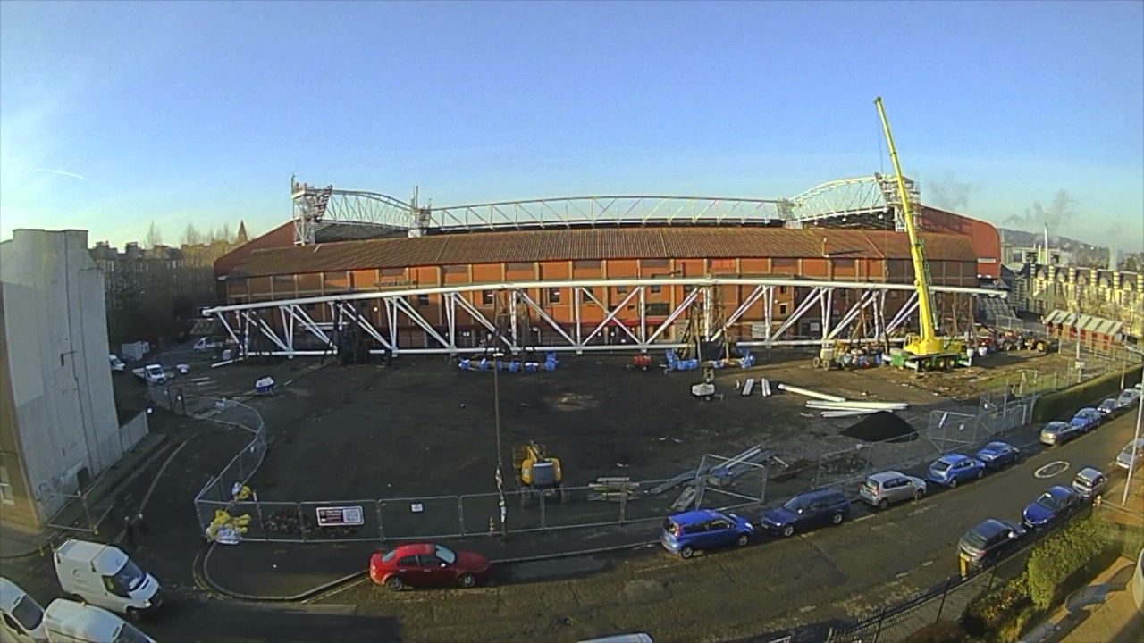 Heart of Midlothian Timelapse February 2017: Glorious on the park, engineering our future off it