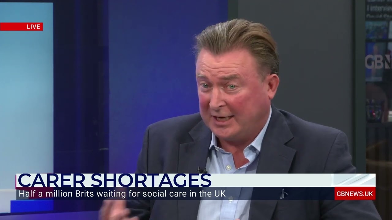 Watch Curam co-founder Patrick Wallace's interview on GB news