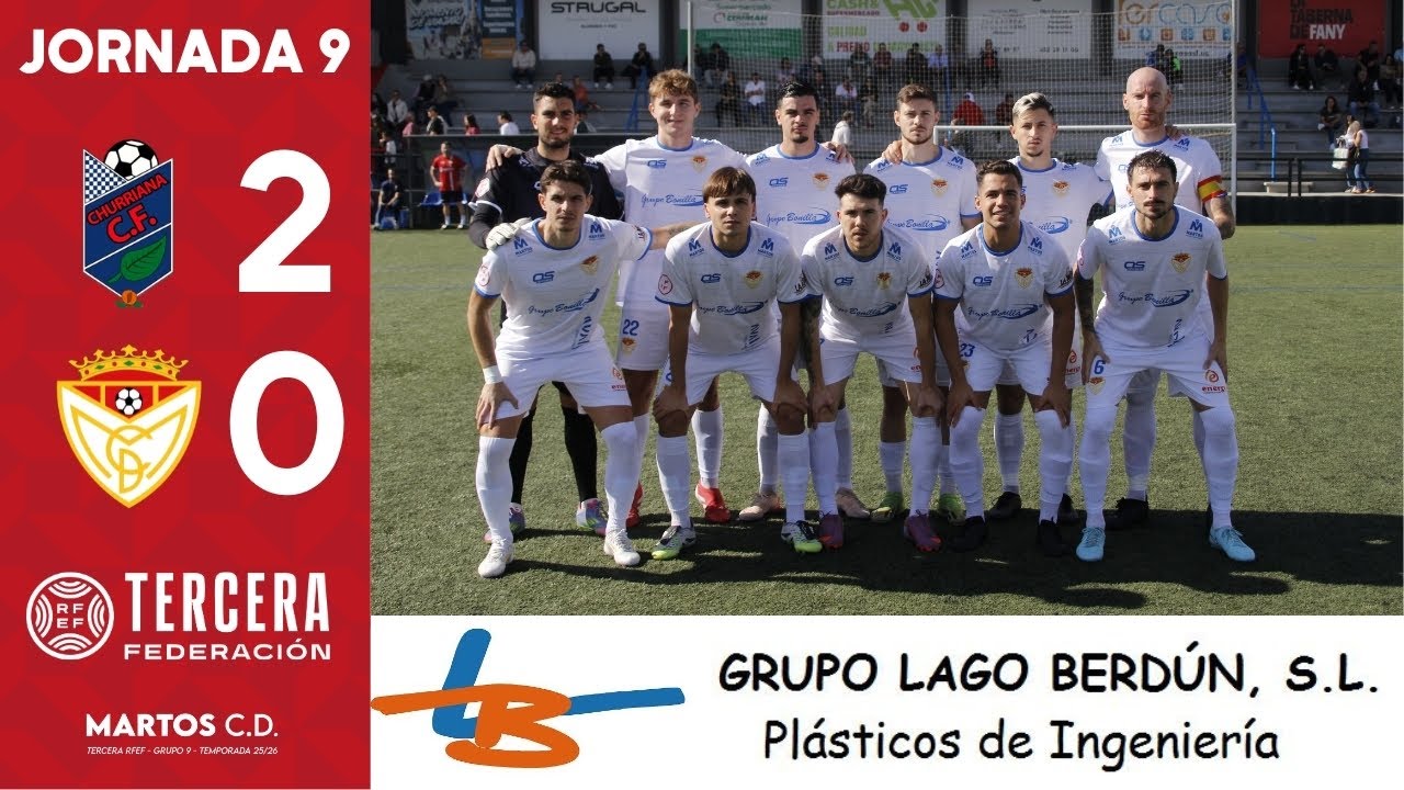 RESUMEN | C.D. Churriana de la Vega C.F. 2-0 Martos Club Deportivo
