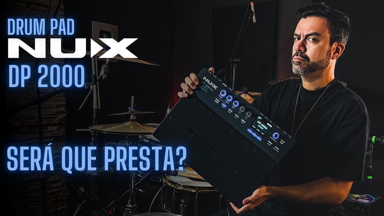 Será que esse Drum Pad Presta? Conheça o NUX DP2000