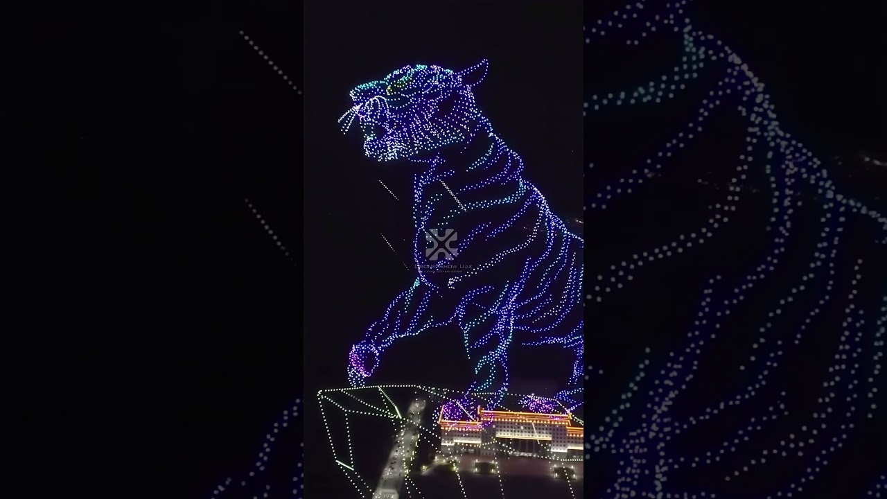 Drone Show UAE | Spectacular Drone Light Shows in Partnership with Damoda Drones