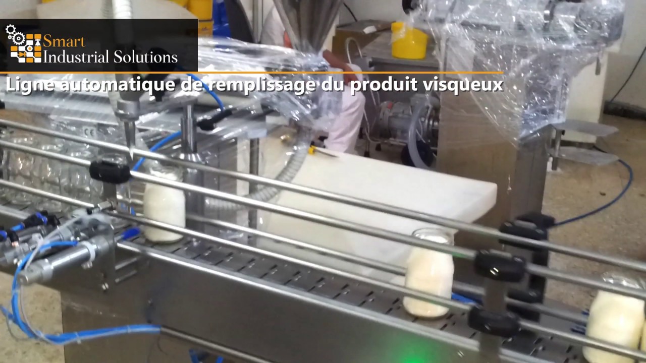 Ligne Automatique De Remplissage Du Produit Visqueux