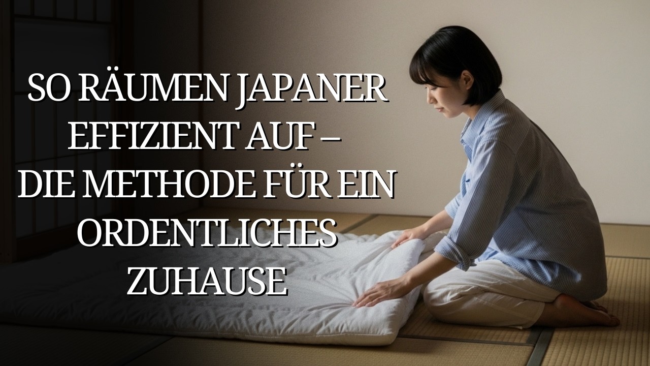 So räumen Japaner effizient auf – die Methode für ein ordentliches Zuhause