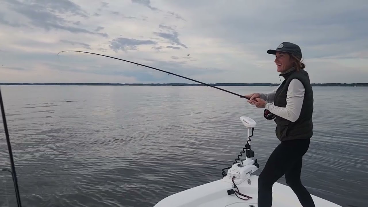 Neuse River, NC Pop N Fly Trophy Redfish