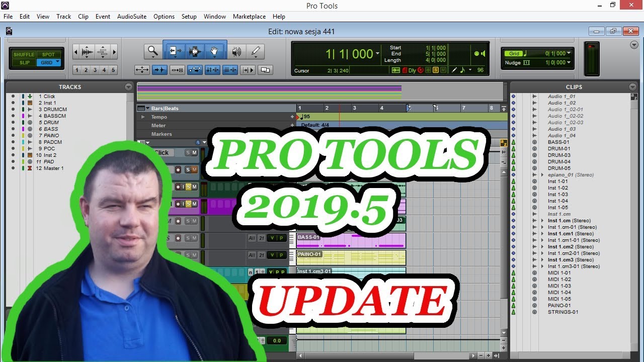 Pro Tools 2019 5 update pl