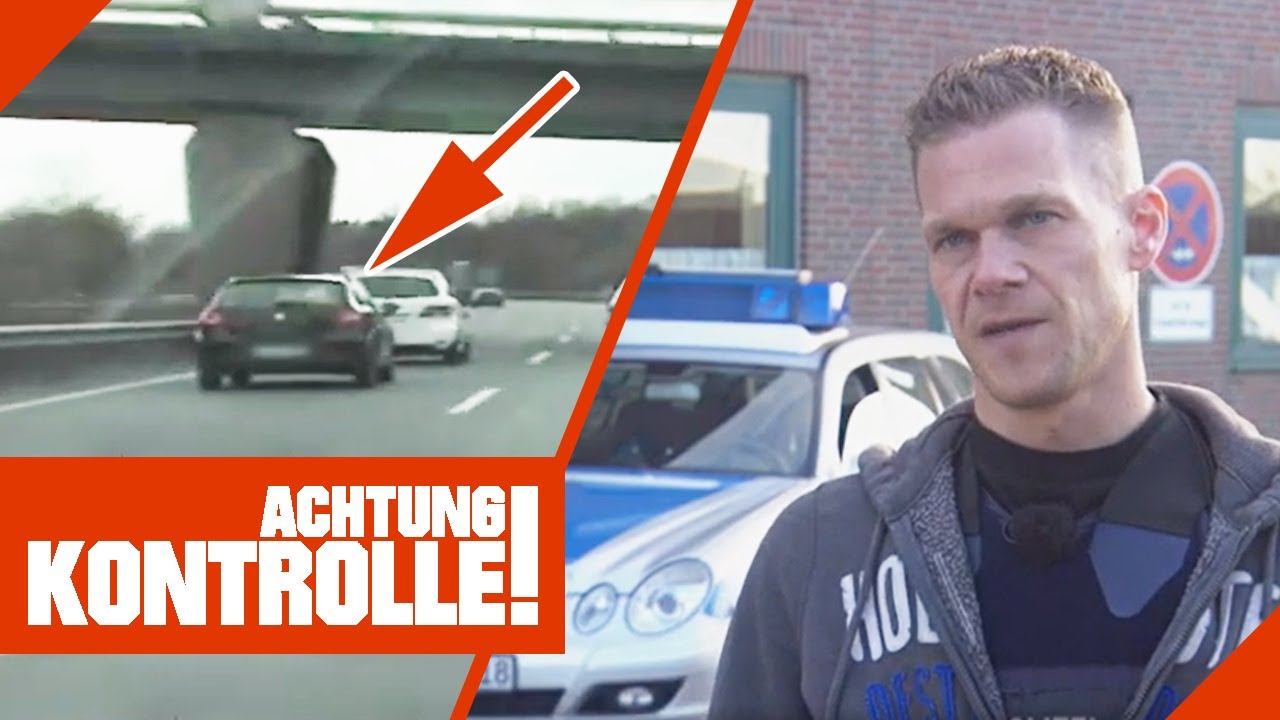 PKW klebt an Stoßstange des Vordermanns! FAHRVERBOT!? | Old But Gold | Kabel Eins Achtung Kontrolle