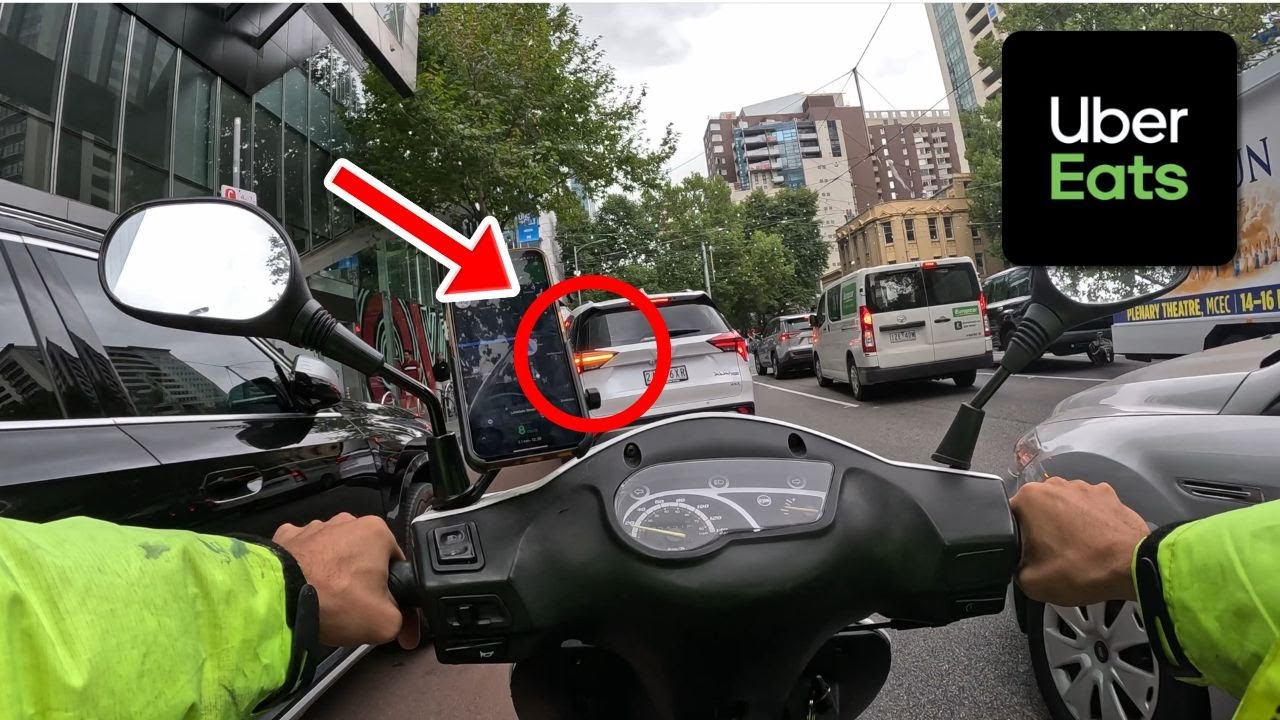 POV Uber Eats AUSTRALIE 🇦🇺 (CBD Melbourne)
