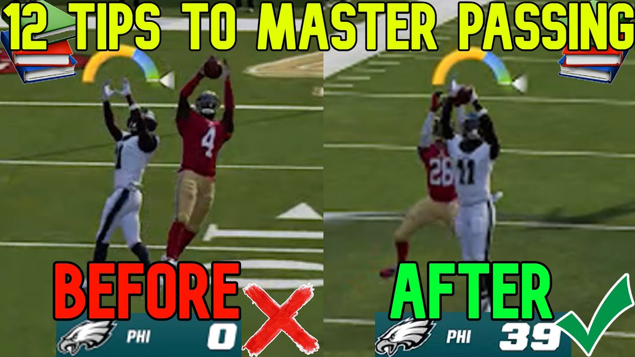 HOW TO MASTER PASSING🎓 12 Tips & Tricks U NEED TO DO EVERY GAME to Beat Any Defense in Madden NFL 23