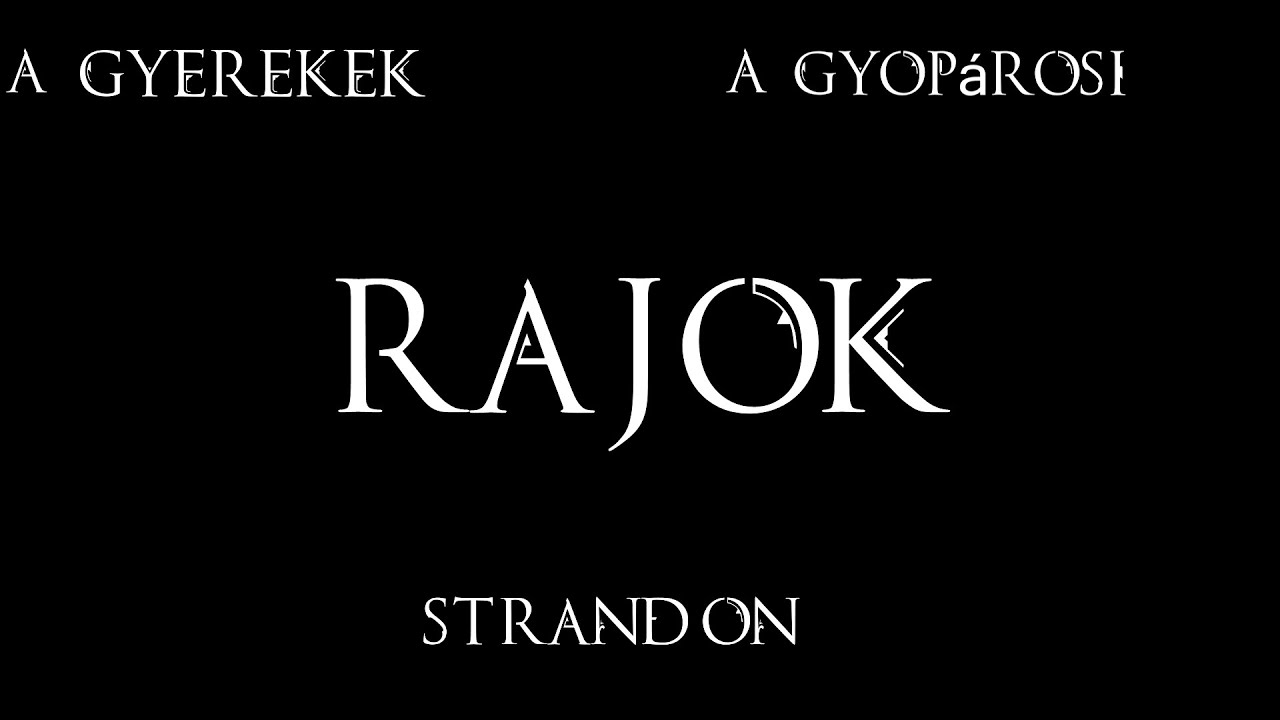 Rajok a gyerekek a gyopárosi strandon (szöveg)
