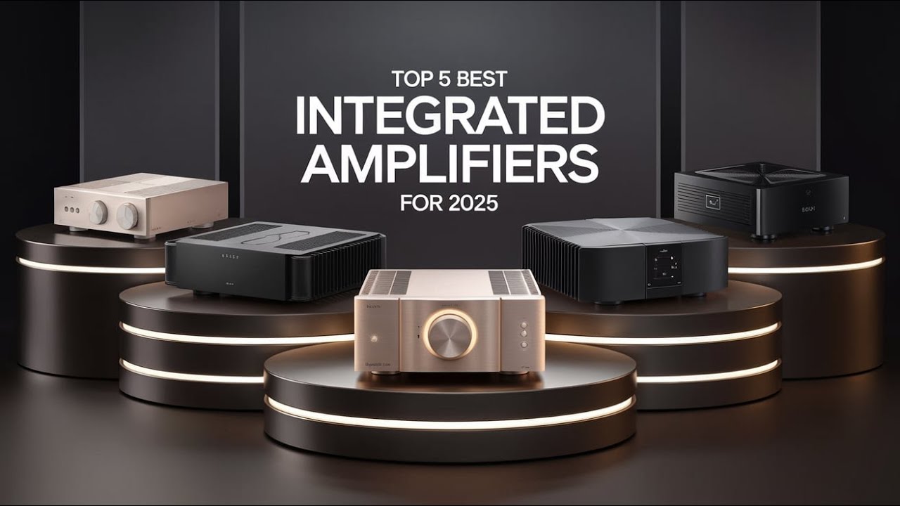 Top 5 Best Integrated Amplifiers for 2025 - Best Stereo Amplifiers