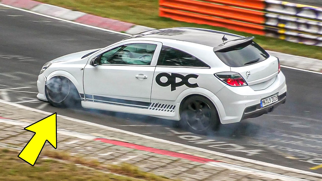 N&uuml;rburgring CONTINUE Driving With OILLEAK! Highlights, Fails, BAD Driving & Slides! Touristenfahrten