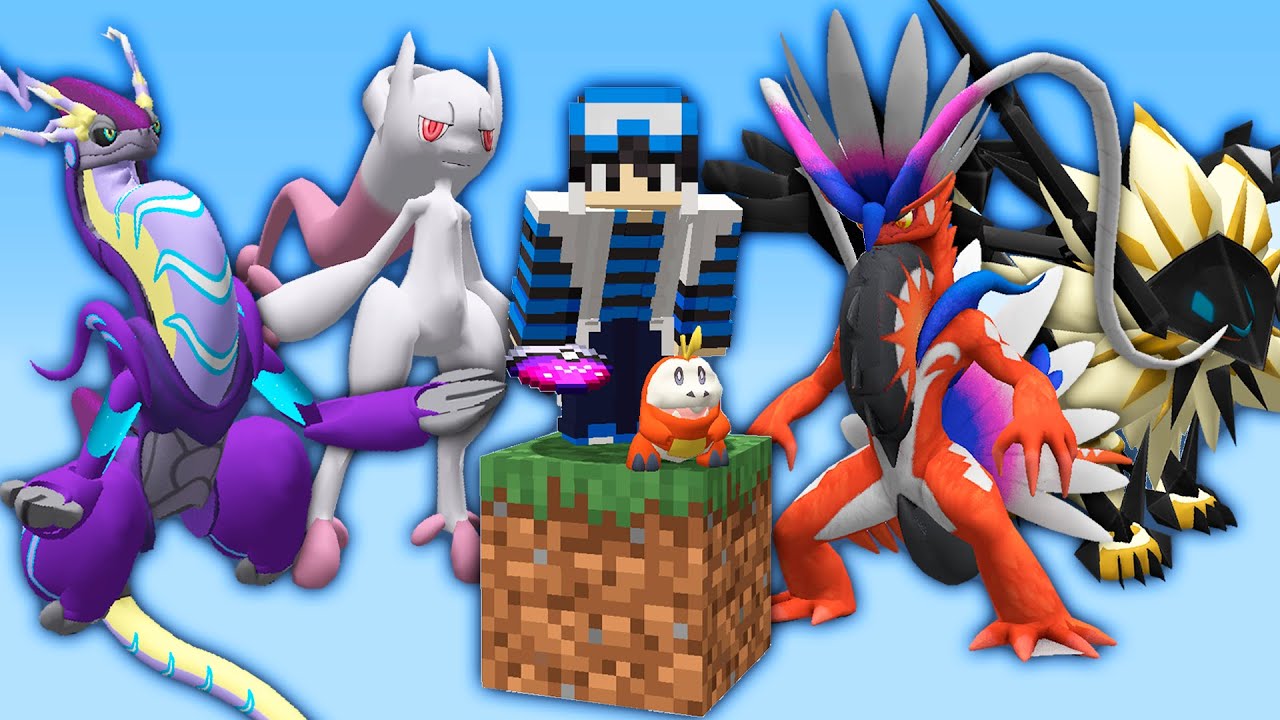 APENAS UM BLOCO POKÉMON NO PIXELMON!