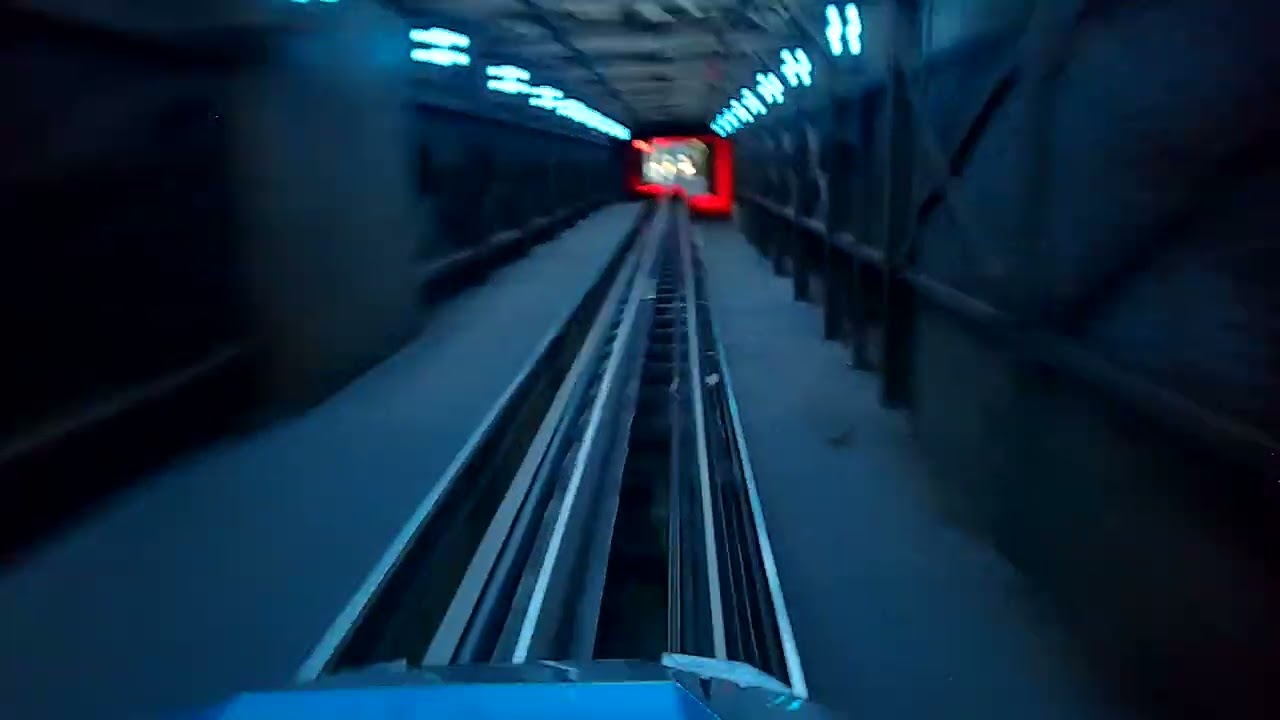 VELOCICOASTER - ЗАКАТ В ПЕРВОМ РЯДУ - POV (первый раз в первом ряду)