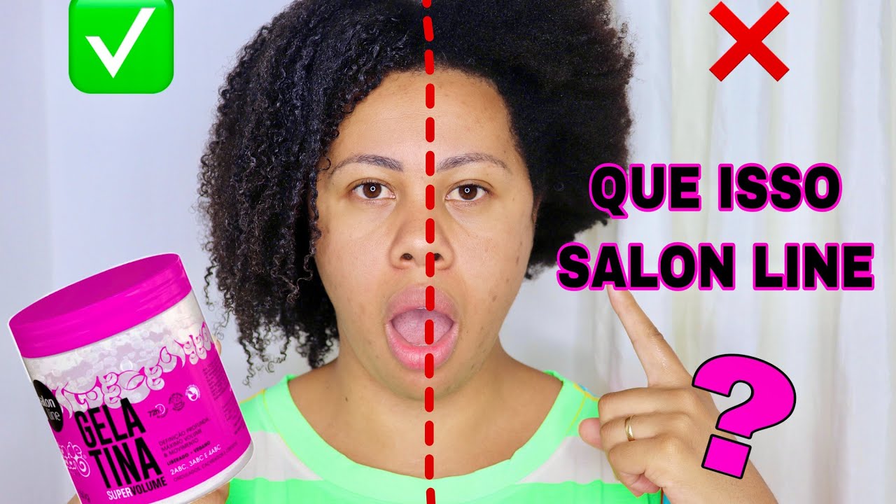 RESENHA GELATINA SUPER VOLUME SALON LINE