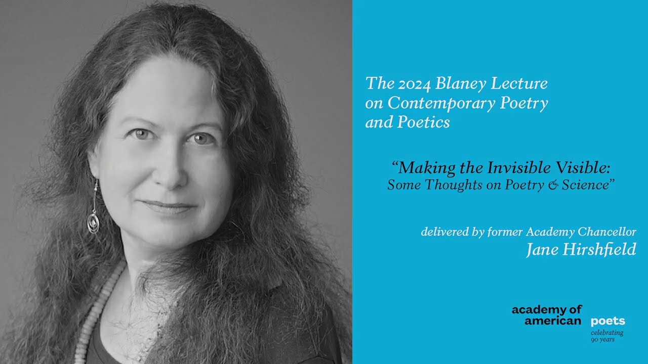 2024 Blaney Lecture with Jane Hirshfield