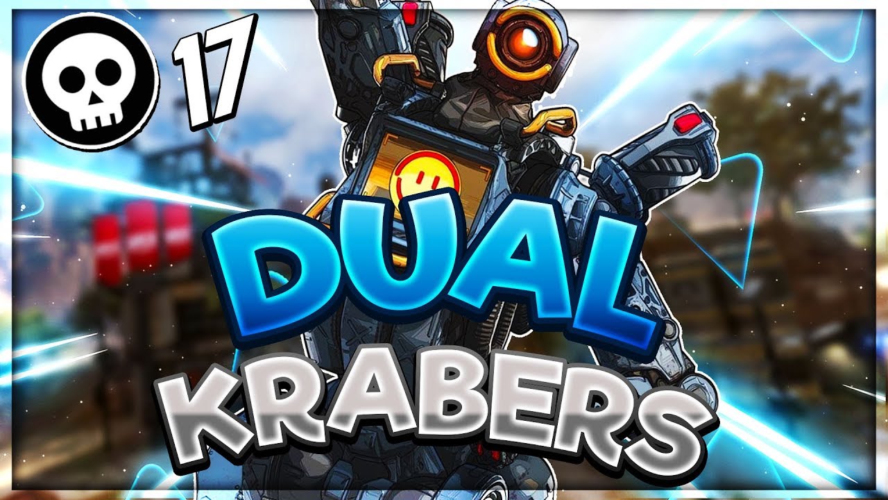 Winning a game *SOLO* with DUAL KRABERS in Apex Legends