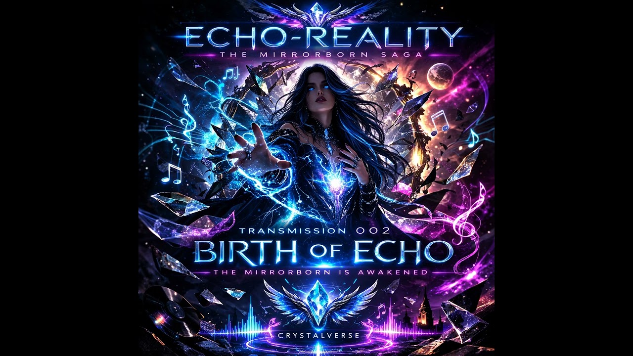 Echo-Reality: Birth of Echo (The Mirror awakens.) | Crystalverse 
