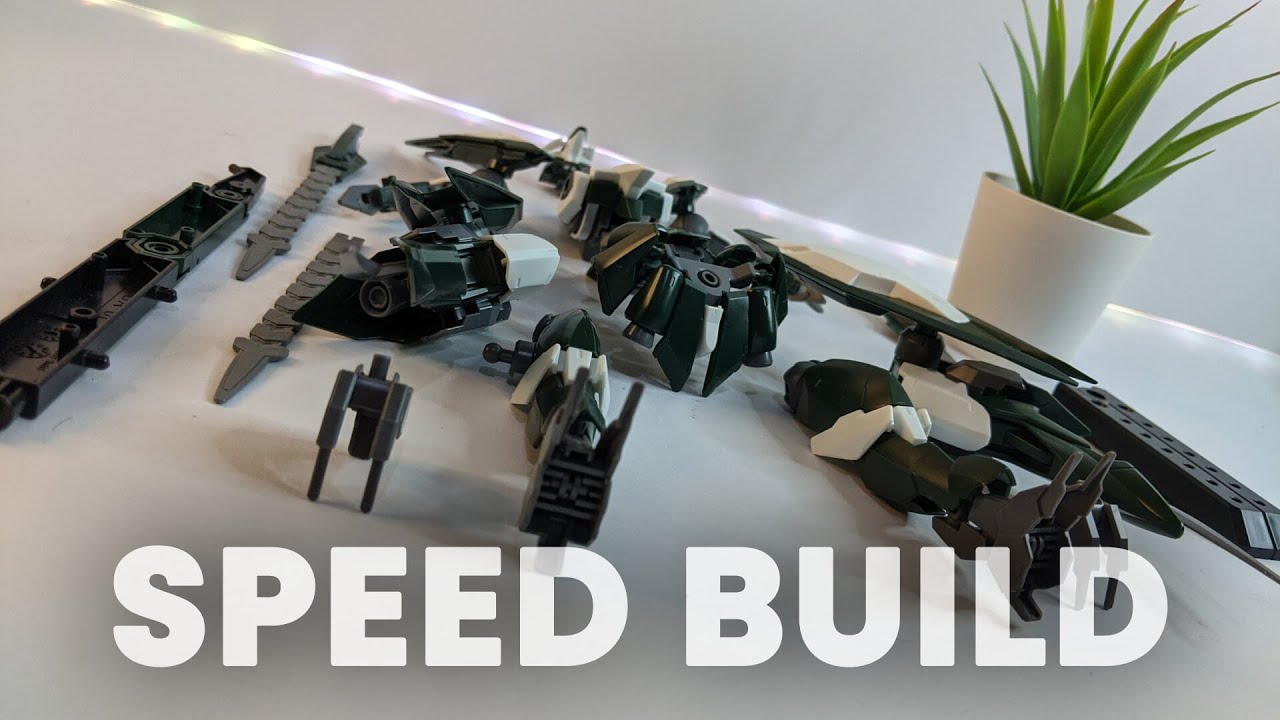 Speed Build Bandai HG 1/144 Reginlaze Julia