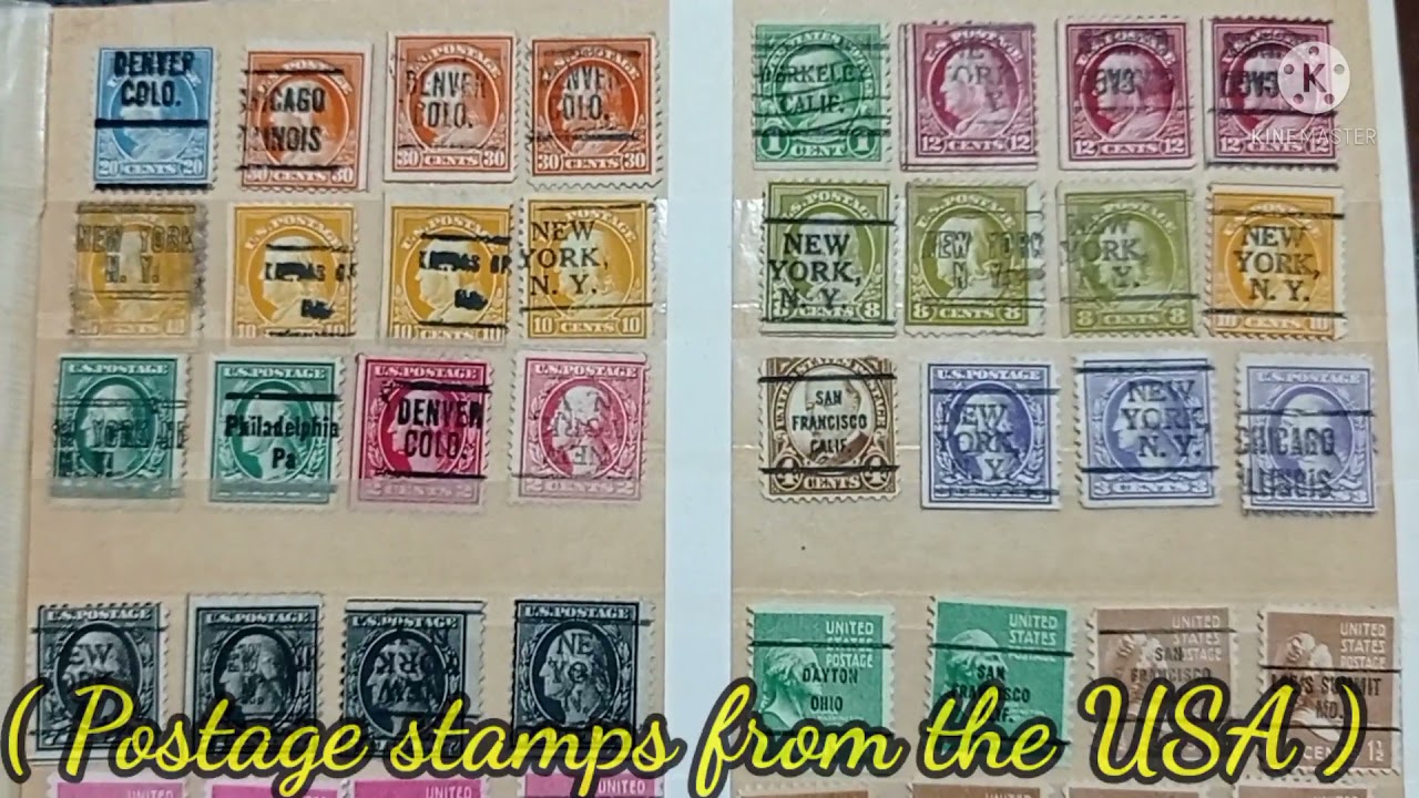 ( Postage stamps from the USA )