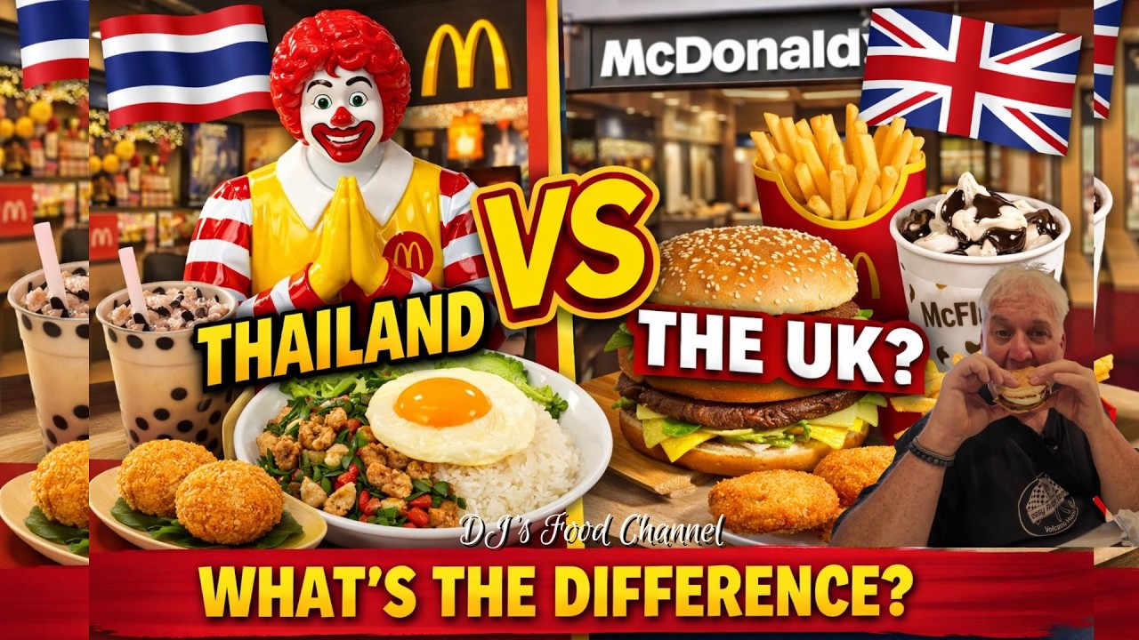 Is McDonalds Really The Same in Thailand?