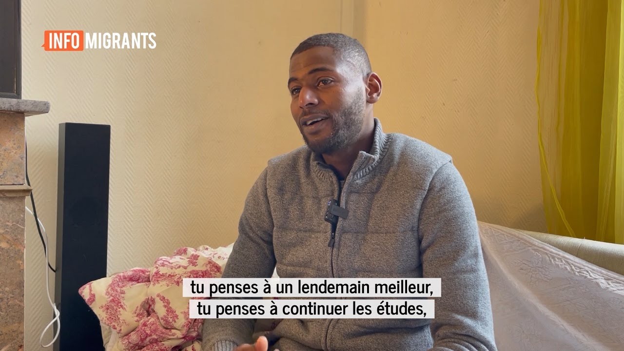 Ibrahima, demandeur d'asile depuis 2 ans : 