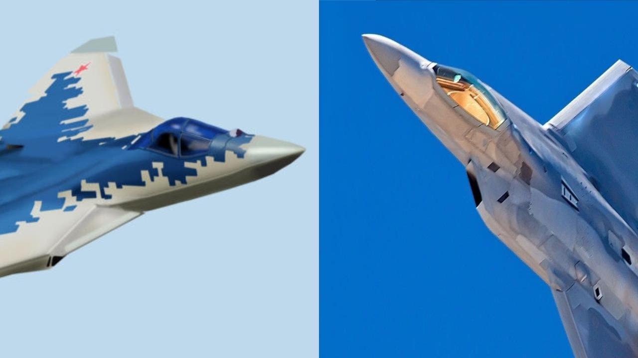 El Su-57 de Rusia supera al F-22 de Estados Unidos en el combate aéreo moderno