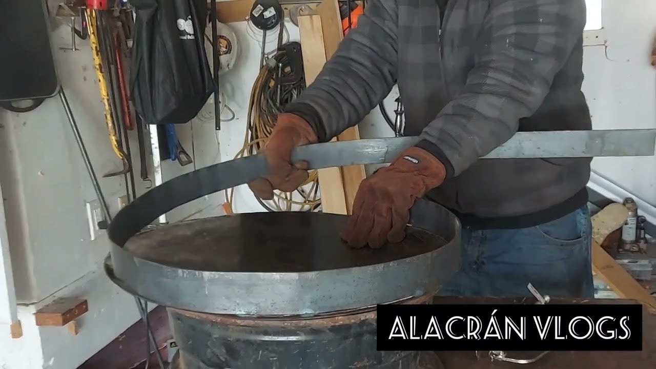Como hacer disco de arado para cocinar