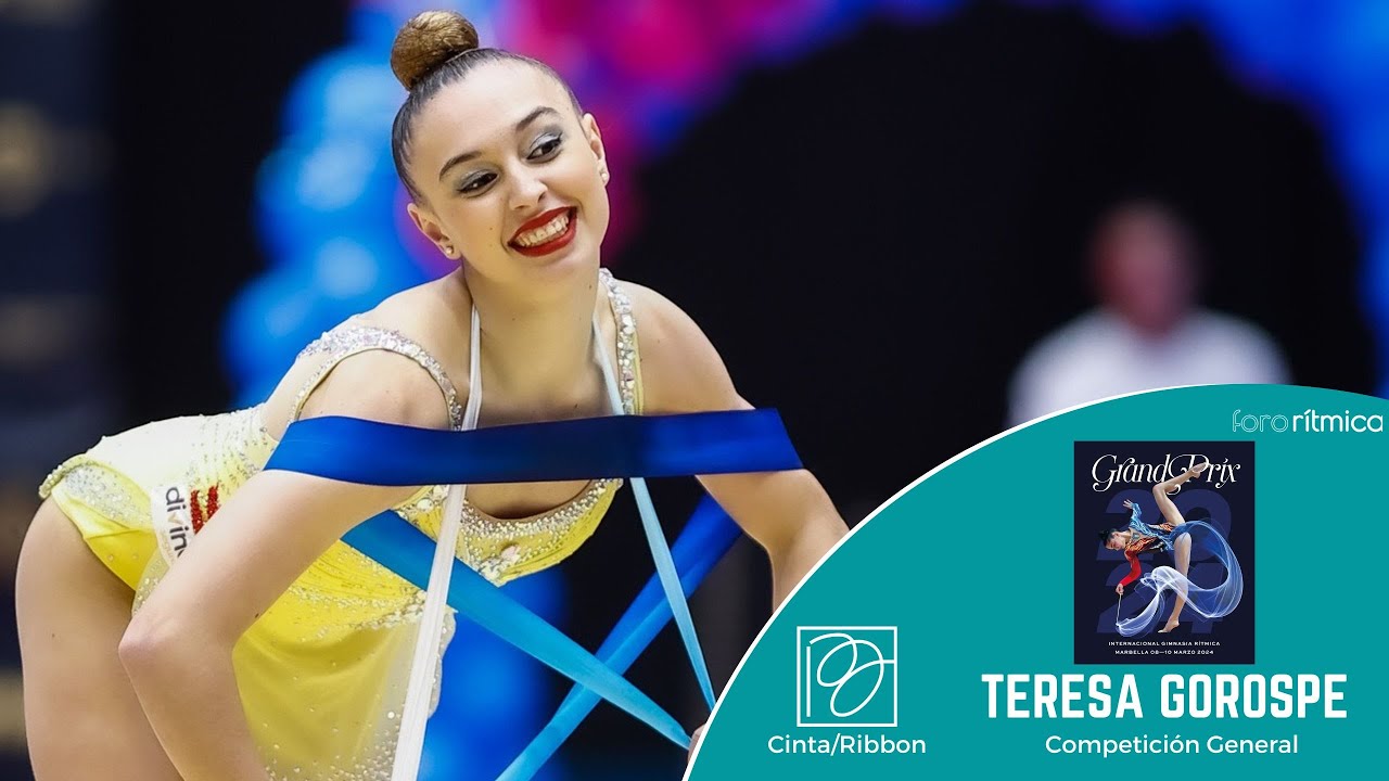 Teresa Gorospe (Spain) Cinta/Ribbon Grand Prix Marbella 2024
