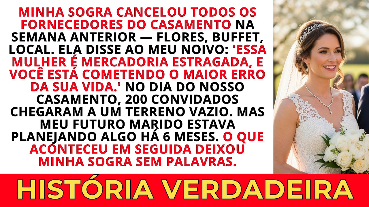 Minha sogra sabotou os fornecedores do meu casamento pelas minhas costas — Ela nunca imaginou que...