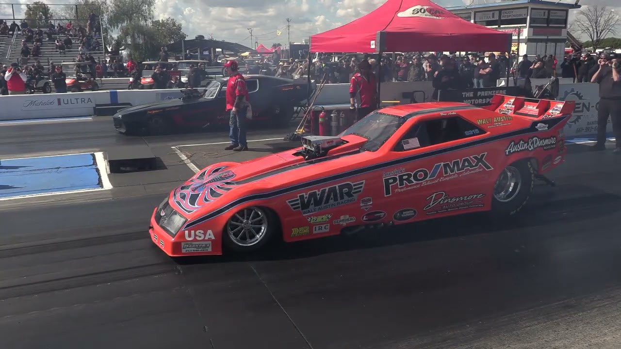 MARCH MEET 25 - FULL FUNNY CAR QUALIFYING Q1