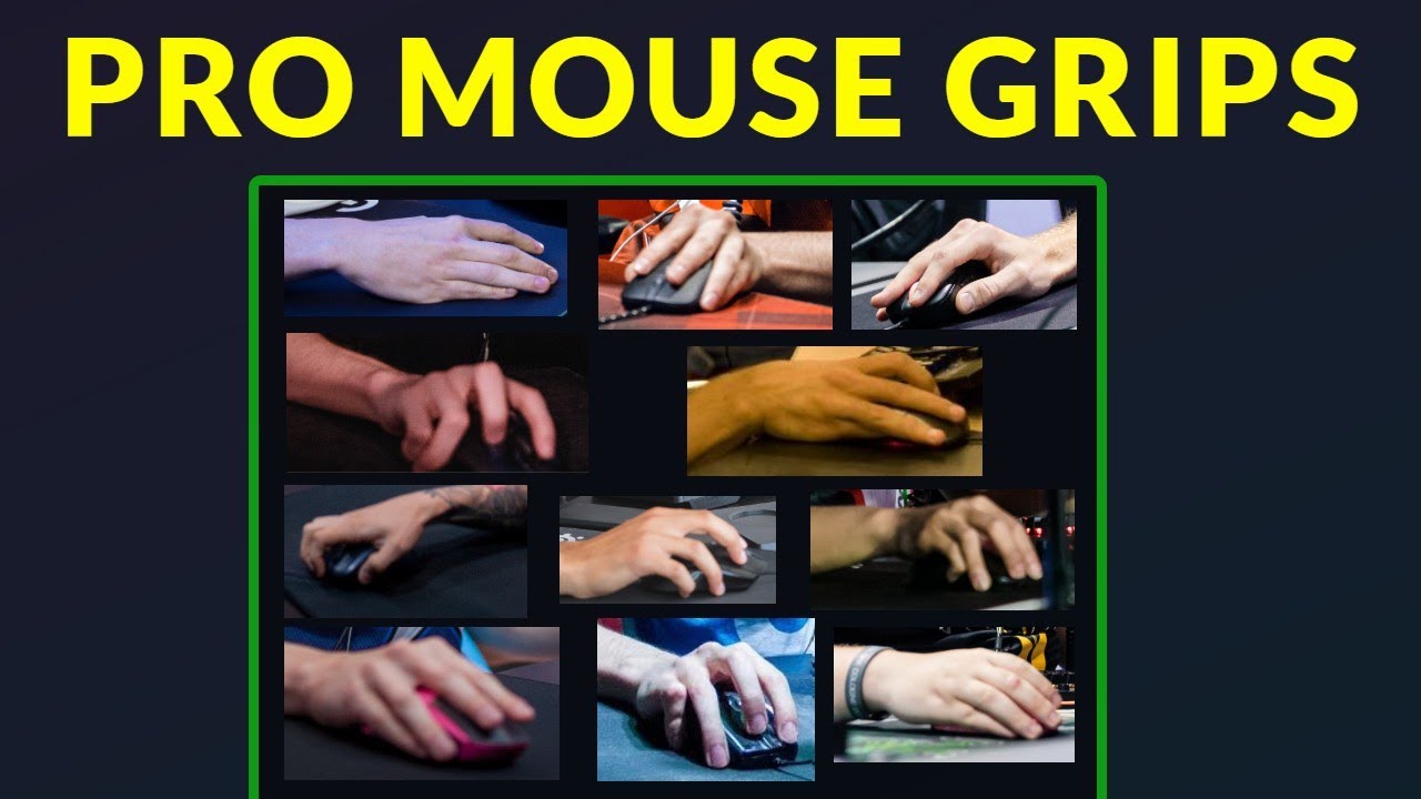 How CS:GO Pros Grip their Mouse