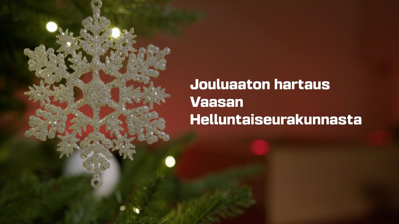 Jouluaaton hartaus Vaasan helluntaiseurakunnasta