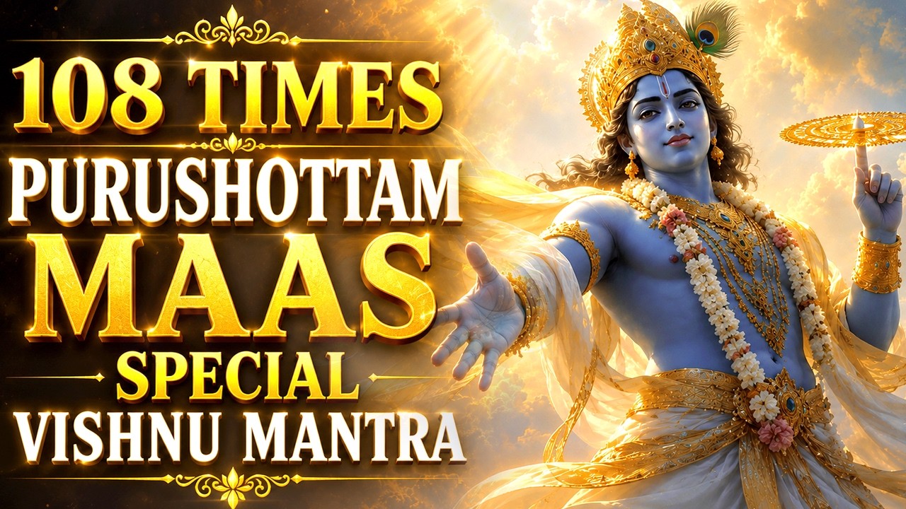 OM NAMO BHAGAVATE VASUDEVAYA | ॐ नमो भगवते वासुदेवाय नमः | 108 Times | MAHAVATAR NARASIMHA #vishnu