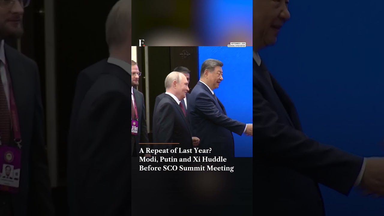 A Repeat of Last Year Modi, Putin and Xi Huddle Before SCO Summit Meeting | N18G