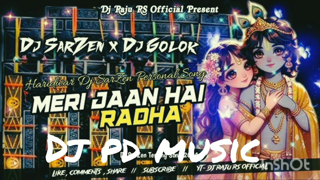 DJ SARZEN HARIDWER SOUND CHECK MERI JAAN HAI RADHA EDM HAMMING MIX DJ PD MUSIC