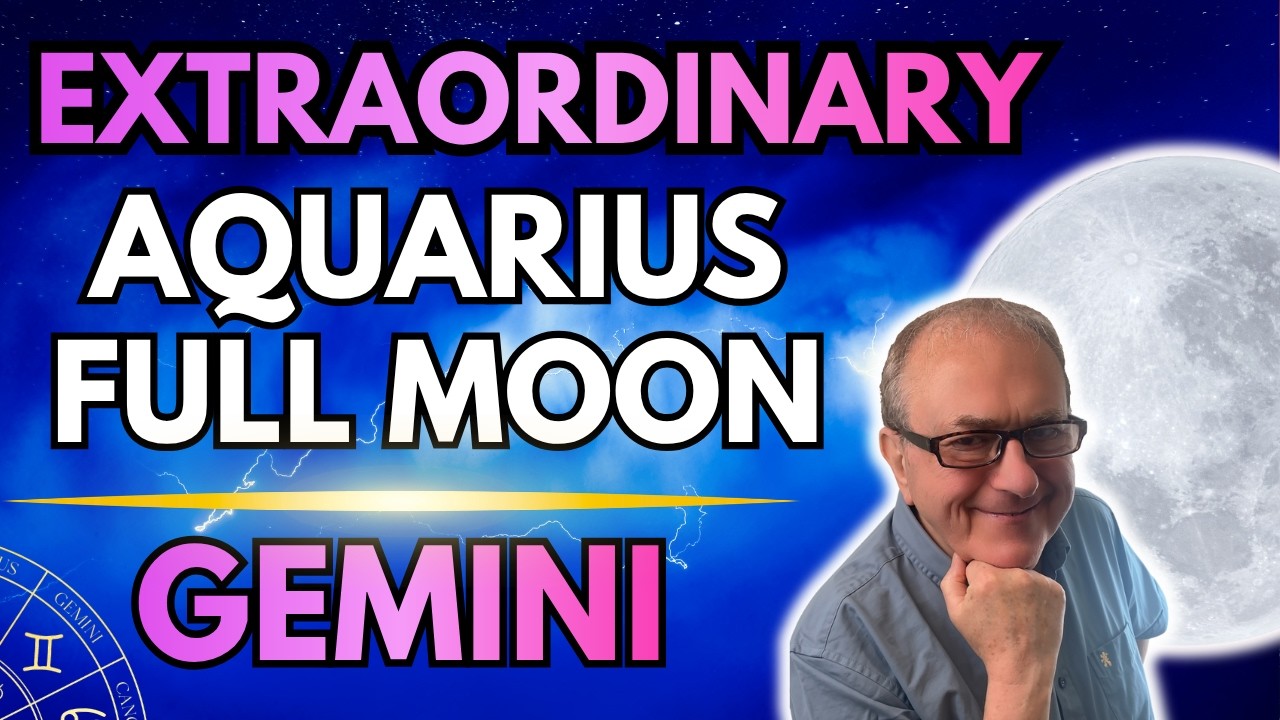 Gemini, Aquarius Full Moon Forecast - Share Your Truth!