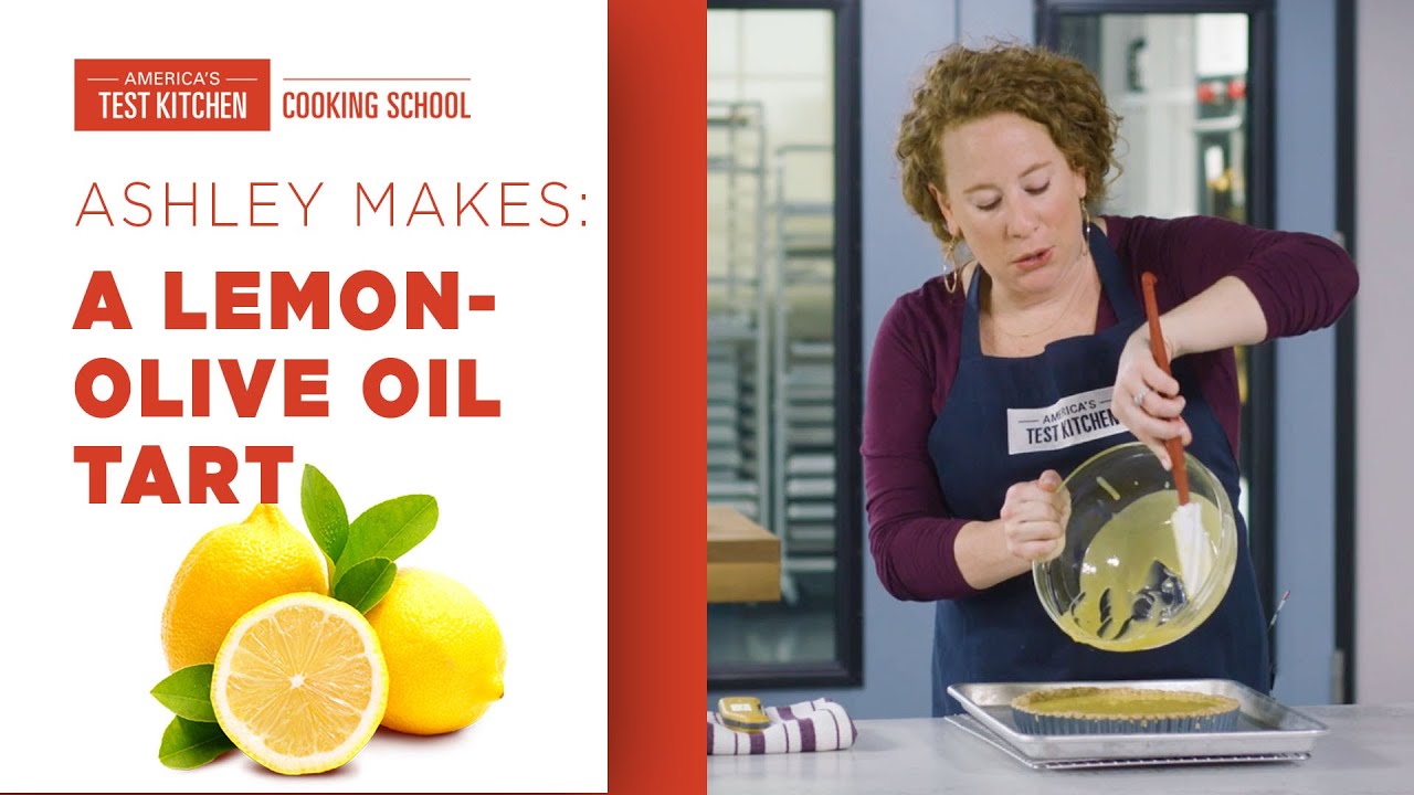 Learn to Make Lemon Olive Oil Tart with Ashley