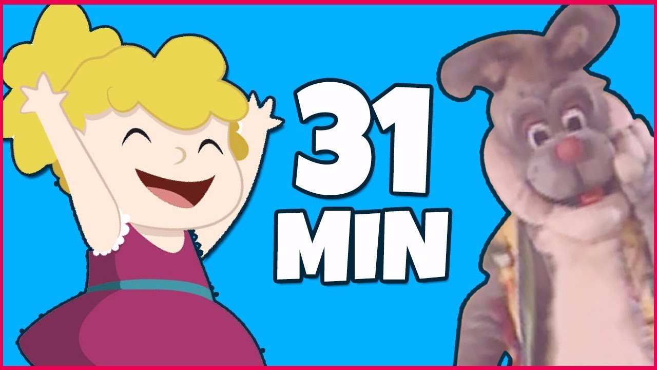 Nursery Rhymes For Children | The Locomotion & More Kids Songs With Buddy Rabbit