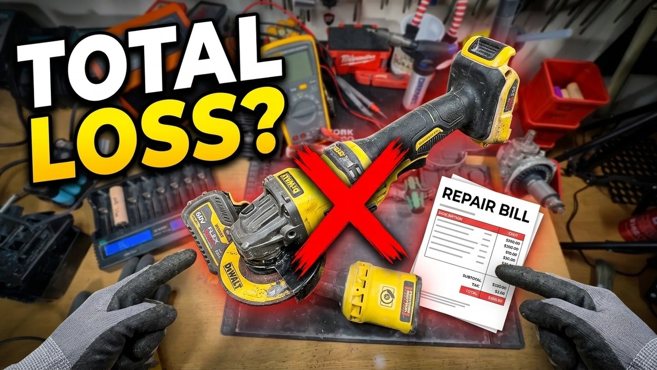 Проблемы с курком шлифовальной машины Dewalt DCG418
