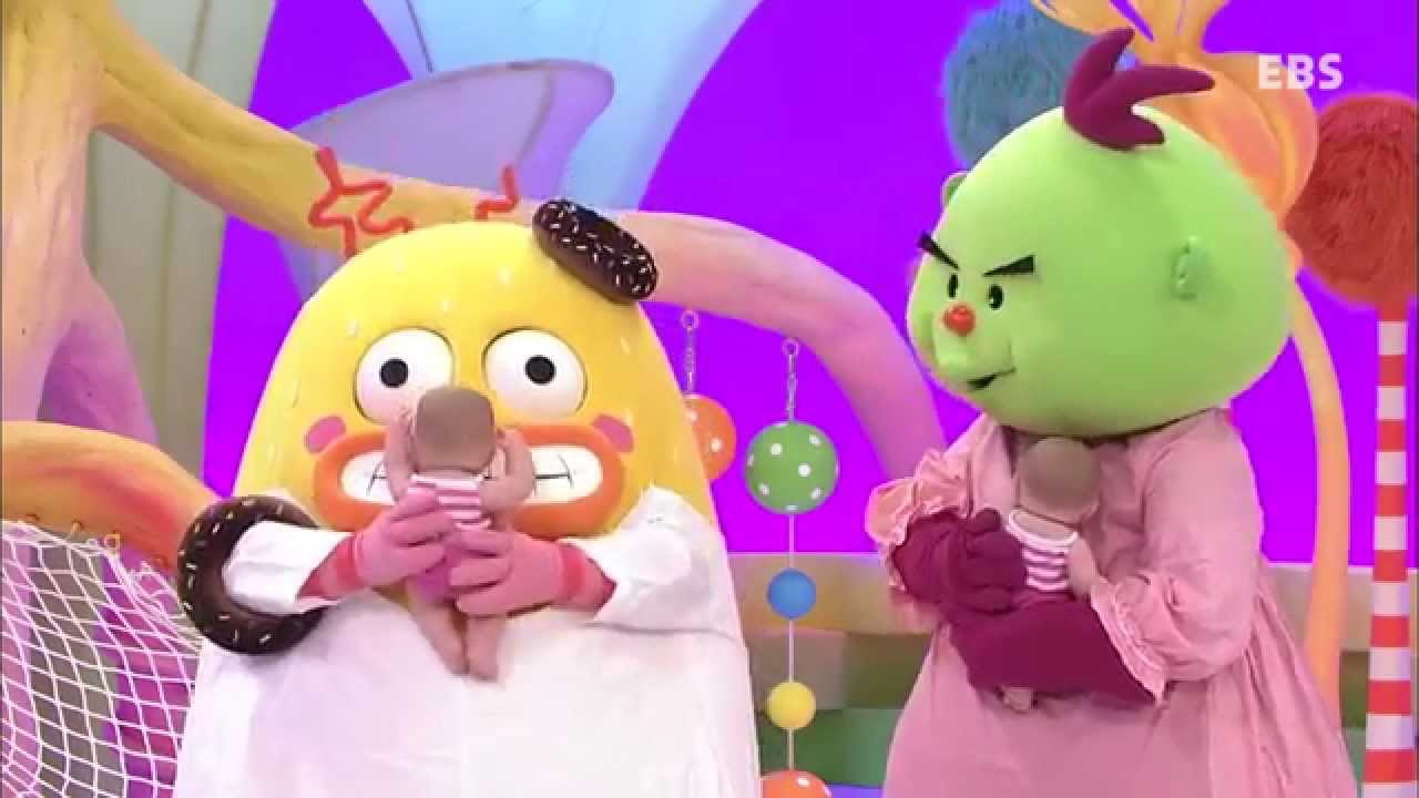 방귀대장 뿡뿡이 - Farting King Pung Pung_뿡뿡이랑 아기 돌보기_#001