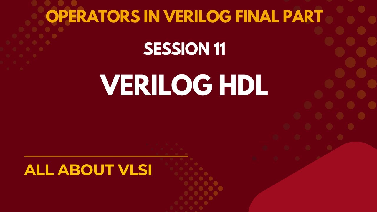 Логические операторы, сдвиг и конкатенация в Verilog | Основы Verilog || Всё о СБИС ||