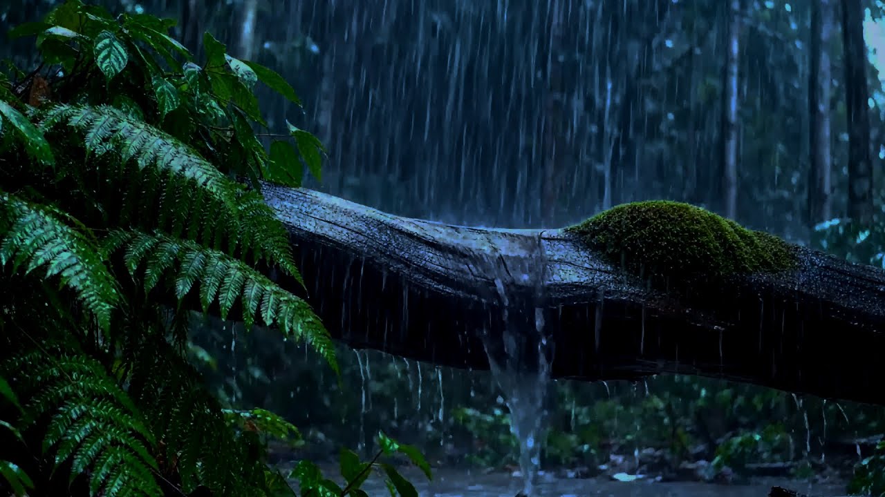 🌙 Rain in a Silent Forest — Ultimate Relaxation & Rain Ambience for Insomnia Relief 💧