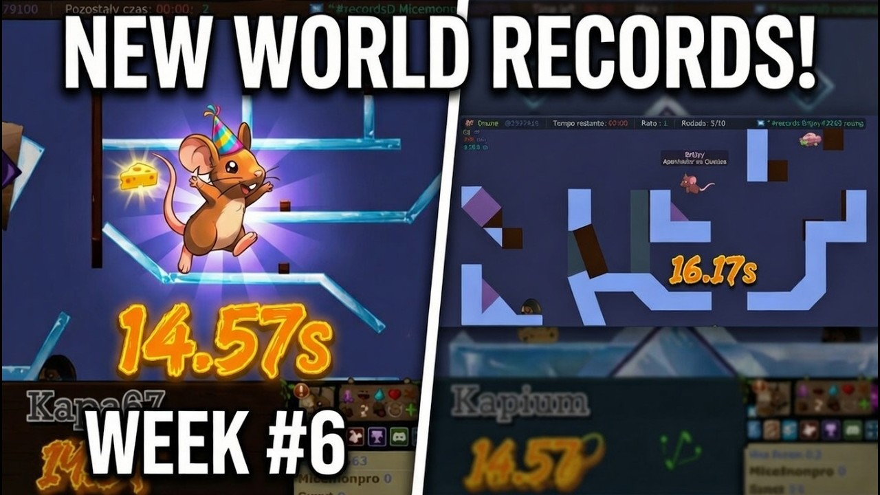 Transformice - BEST WORLD RECORDS OF THE WEEK #6