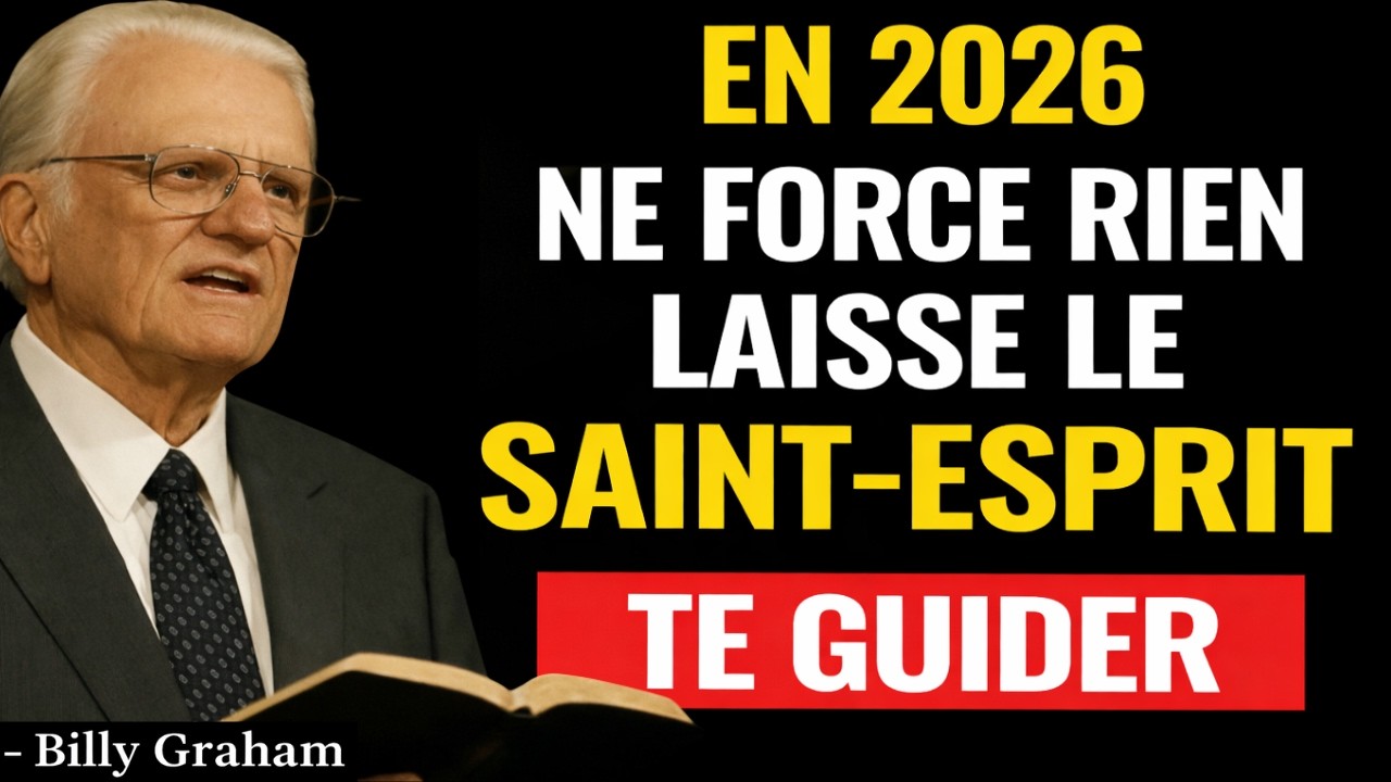 En 2026, ne force rien : Dieu est sur le point d’accomplir TOUT ce qu’Il t’a promis | Billy Graham