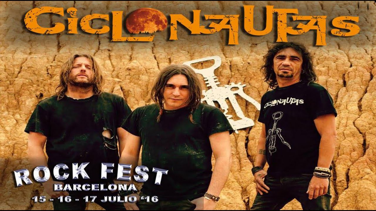 CICLONAUTAS | Rock Fest 2016 Barcelona